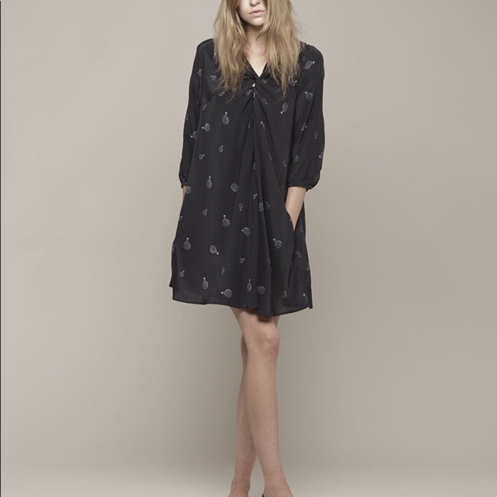 Girl. By band of outsiders silk mini dress